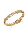 Bloomingdale's Fine Collection Diamond Geometric Link Bracelet In 14k Yellow Gold, 3.0 Ct. T. W.