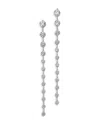 Bloomingdale's Fine Collection Diamond Linear Drop Earrings In 14k White Gold, 2.0 Ct. T. W. In White Gold