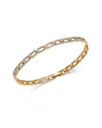 Bloomingdale's Fine Collection Diamond Link Bracelet In 14k Yellow Gold, 0.50 Ct. T. W.