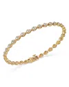 Bloomingdale's Fine Collection Diamond Mini Pear Cluster Tennis Bracelet In 14k Yellow Gold, 2.00 Ct. T. W. In Gold