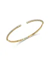 Bloomingdale's Fine Collection Diamond Open Bracelet In 14k Yellow Gold, 1.0 Tcw