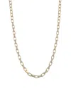 Bloomingdale's Fine Collection Diamond Paperclip Link Collar Necklace In 14k Yellow Gold, 2.7 Ct. T. W. In Gold