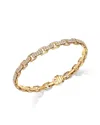Bloomingdale's Fine Collection Diamond Pave Link Bracelet In 14k Yellow Gold, 1.93 Ct. T. W. In Gold