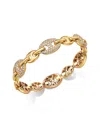 Bloomingdale's Fine Collection Diamond Pave Mariner Link Bracelet In 14k Yellow Gold, 3.75 Ct. T. W. In Gold