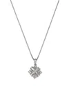 Bloomingdale's Fine Collection Diamond Pendant Necklace In 14k White Gold, 0.35 Ct. T. W. In White