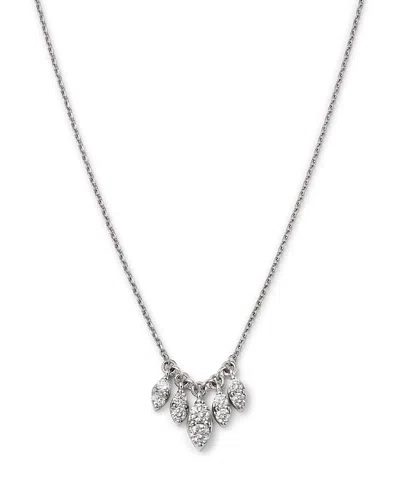 Bloomingdale's Fine Collection Diamond Pendant Necklace In 14k White Gold, 1.0 Ct. T. W.