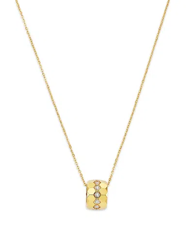 Bloomingdale's Fine Collection Diamond Pendant Necklace In 14k Yellow Gold, 0.20 Tcw