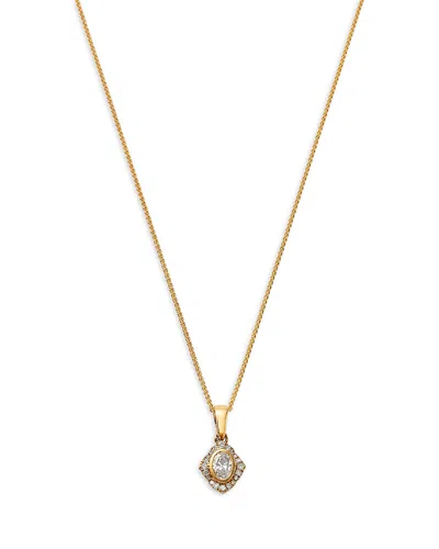 Bloomingdale's Fine Collection Diamond Pendant Necklace In 14k Yellow Gold, 0.25 Ct. T. W.