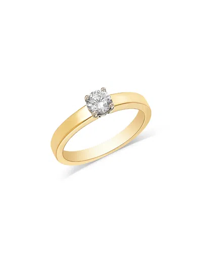 Bloomingdale's Fine Collection Diamond Ring In 14k White & Yellow Gold, 0.40 Tcw