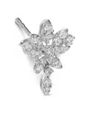 Bloomingdale's Fine Collection Diamond Statement Earrings In 14k White Gold, 0.64 Ct. T. W. In White