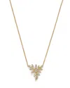 Bloomingdale's Fine Collection Diamond Statement Necklace In 14k Yellow Gold, 0.42 Ct. T. W. In Gold