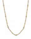Bloomingdale's Fine Collection Diamond Station Necklace In 14k Yellow Gold, 0.5 Ct. T. W.