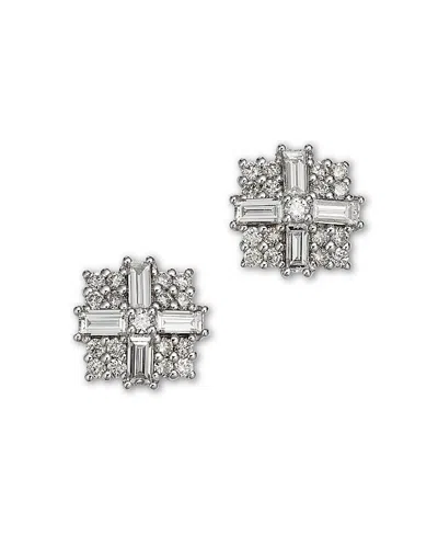 Bloomingdale's Fine Collection Diamond Stud Earrings In 14k White Gold, 0.65 Ct. T. W.