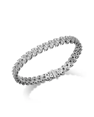 Bloomingdale's Fine Collection Diamond Tennis Bracelet In 14k White Gold, 5.25 Ct. T. W.
