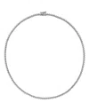Bloomingdale's Fine Collection Diamond Three Prong Illusion Setting Collar Necklace In 14k White Gold, 2.0 Ct. T. W.