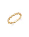 Bloomingdale's Fine Collection Diamond Wavy Ring In 14k Yellow Gold, 0.36 Ct. T. W. In Gold