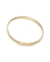 Bloomingdale's Fine Collection Domed Flex Bangle Bracelet In 14k Yellow Gold In Gold