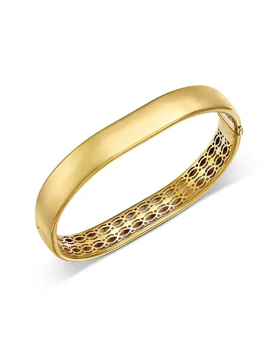 Bloomingdale's Fine Collection Fancy Bangle Bracelet In 14k Yellow Gold