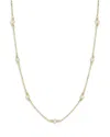 Bloomingdale's Fine Collection Freshwater Pearl Collar Necklace In 14k Yellow Gold, 16-18 In Gold