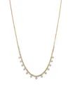 Bloomingdale's Fine Collection Graduated Diamond Necklace In 14k Yellow Gold, 1.85 Tcw In Gold