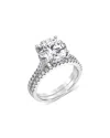 Bloomingdale's Fine Collection Certified Lab Grown Diamond Bridal Set In 18k White Gold, 4.50 Ct. T. W. In White