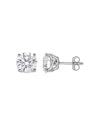 Bloomingdale's Fine Collection Certified Lab Grown Diamond Tulip Setting Stud Earrings In 18k White Gold, 2.0 Ct. T. W. In White