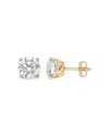 Bloomingdale's Fine Collection Certified Lab Grown Diamond Tulip Setting Stud Earrings In 18k Yellow Gold, 2.0 Ct. T. W. In Gold