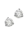 Bloomingdale's Fine Collection Luxe Collection Certified Diamond Stud Earrings In 14k White Gold, 4.0 Ct. T. W.