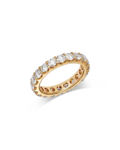 Bloomingdale's Fine Collection Luxe Collection Certified Lab Grown Diamond Eternity Band In 18k Gold, 3.0 Tcw In Yellow Gold