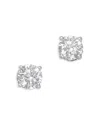 Bloomingdale's Fine Collection Luxe Collection Certified Lab Grown Diamond Hidden Halo Stud Earrings In Platinum White, 2.0 Tcw In White