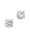 Bloomingdale's Fine Collection Luxe Collection Certified Lab Grown Diamond Hidden Halo Stud Earrings In Platinum White, 3.0 Tcw In White