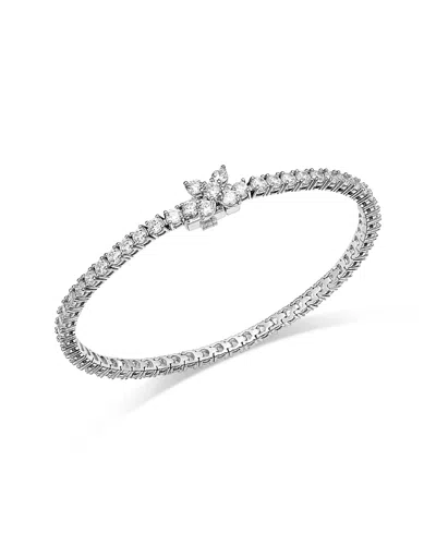 Bloomingdale's Fine Collection Luxe Collection Diamond Tennis Bracelet In 14k White Gold, 5.0 Tcw