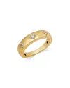 Bloomingdale's Fine Collection Men's Diamond Band Ring In 14k Yellow Gold, 0.25 Ct. T. W. In Gold