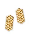 Bloomingdale's Fine Collection Multi Bead Hexagon Statement Earrings In 14k Yellow Gold In Gold