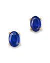 Bloomingdale's Fine Collection Oval Stud Earrings In 14k Yellow Gold