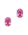 Bloomingdale's Fine Collection Oval Stud Earrings In 14k Yellow Gold
