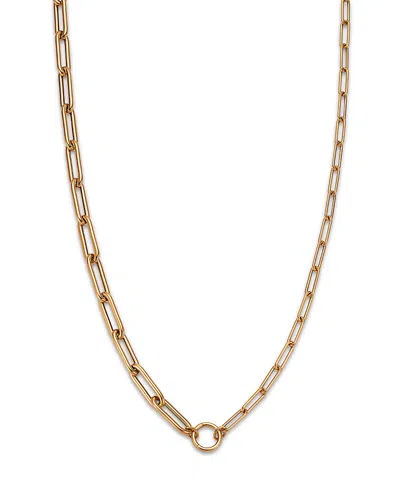 Bloomingdale's Fine Collection Paperclip Chain Necklace In 14k Yellow Gold