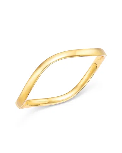 Bloomingdale's Fine Collection Polished Tube Bangle Bracelet In 14k Yellow Gold