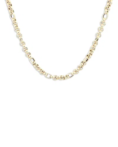 Bloomingdale's Fine Collection Rolo Figaro Chain Link Necklace In 14k Yellow Gold, 18