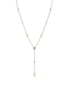 Bloomingdale's Fine Collection Rosary Lariat Necklace In 14k Yellow Gold