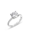 Bloomingdale's Fine Collection Round Diamond Ring 18k White Gold, 2.0 Ct. T. W. In White