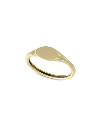 Bloomingdale's Fine Collection Small Signet Ring In 14k Yellow Gold