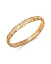 Bloomingdale's Fine Collection Snake Textured Statement Bracelet In Gold