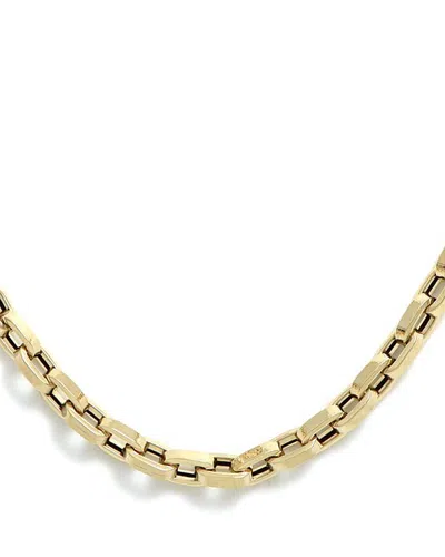 Bloomingdale's Fine Collection Specchio Venezia Box Link Chain Necklace In 14k Yellow Gold, 18