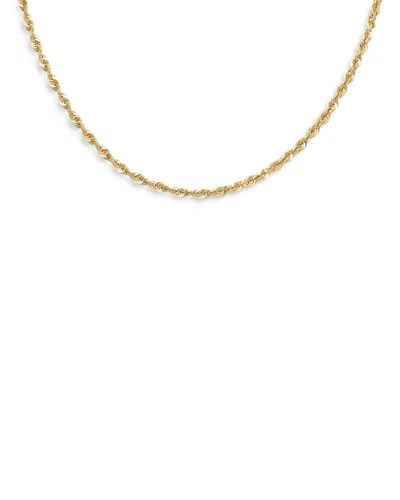 Bloomingdale's Fine Collection Spirali Rope Link Chain Necklace In 14k Yellow Gold, 18