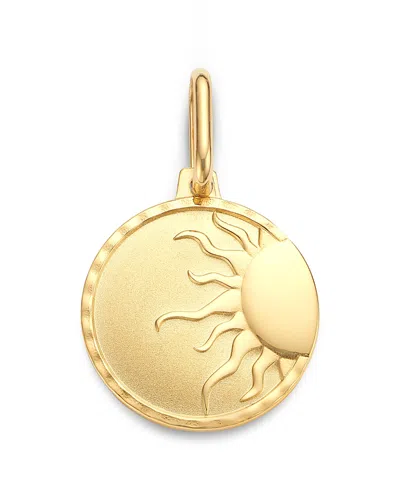 Bloomingdale's Fine Collection Sun Pendant In 14k Yellow Gold