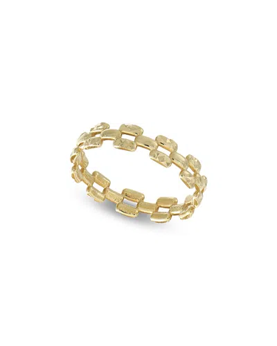 Bloomingdale's Fine Collection Textured Forzatin Band In 14k Yellow Gold