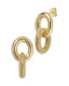 Bloomingdale's Fine Collection Thick Chain Link Drop Earrings In 14k Yellow Gold In Gold