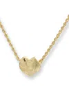 Bloomingdale's Fine Collection Wavy Heart Rope Link Slider Pendant Necklace In 14k Yellow Gold, 18 In Gold