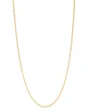 Bloomingdale's Fine Glitter Link Chain Necklace In 14k Yellow Gold - Exclusive In Gold